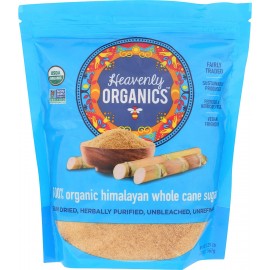 Heavenly Organics 100% Organic Whole Cane Sugar (6 Pack)