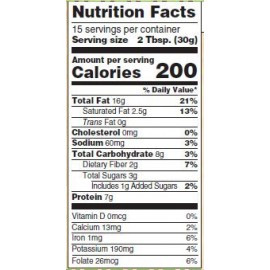 Woodstock Org Classic Smooth Peanut Butter (12 Pack)