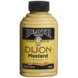 Beaver Dijon Mustard With White Wine (6 Pack)
