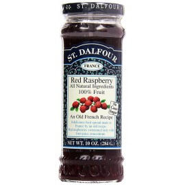 St. Dalfour Red Raspberry 100% Fruit Conserve (6 Pack)