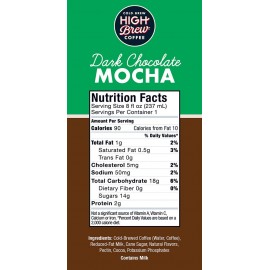 High Brew Coffee Dark Chocolate Mocha (12 Pack)