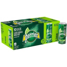 Perrier Sparkling Min Water Lime (3 Pack)