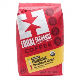 Equal Exchange Breakfast Blend Whole Bean Coffee (6 Pack)