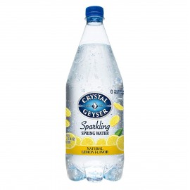 Crystal Geyser Lemon Mineral Water (12 Pack)