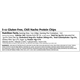 Kay's Naturals Better Balance Protein Chips Chili Nacho Cheese (6 Pack) 5 Oz