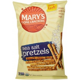 Mary's Gone Crackers Sea Salt Pretzels (12 Pack)