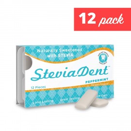 Stevita SteviaDent Peppermint (12 Pack)