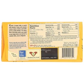 Chocolove Milk Choc Toffee & Almond Bar (12 Pack)