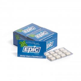 Epic Dental Xylotol Gum Peppermint (12 Pack)