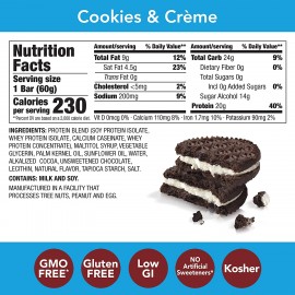 Think Thin Protein Bar Gluten Free Cookies And Cream (10 Pack)