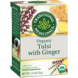 Traditional Medicinals Tulsi With Ginger (6 Pack)