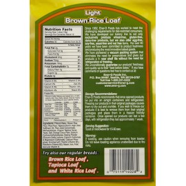Ener-G Light Brown Rice Loaf (6 Pack)