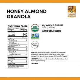 Nature's Path Honey/Almond Granola GF (8 Pack)