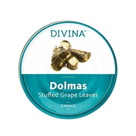 Divina Dolmas Stuffed Grape leaves (12 Pack)
