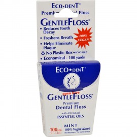 Eco-Dent Gentle Floss Dental Floss (6 Pack)